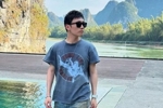张康阳晒游客照，此前现身广西参加米兰传奇元老见面会